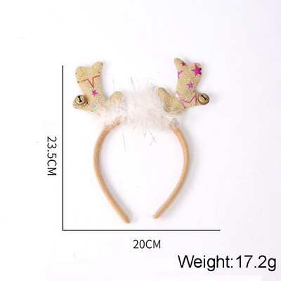 Peopeakate Jõulusarved Peapael Kaunistus jõulukink lastele Peofotograafia rekvisiidid