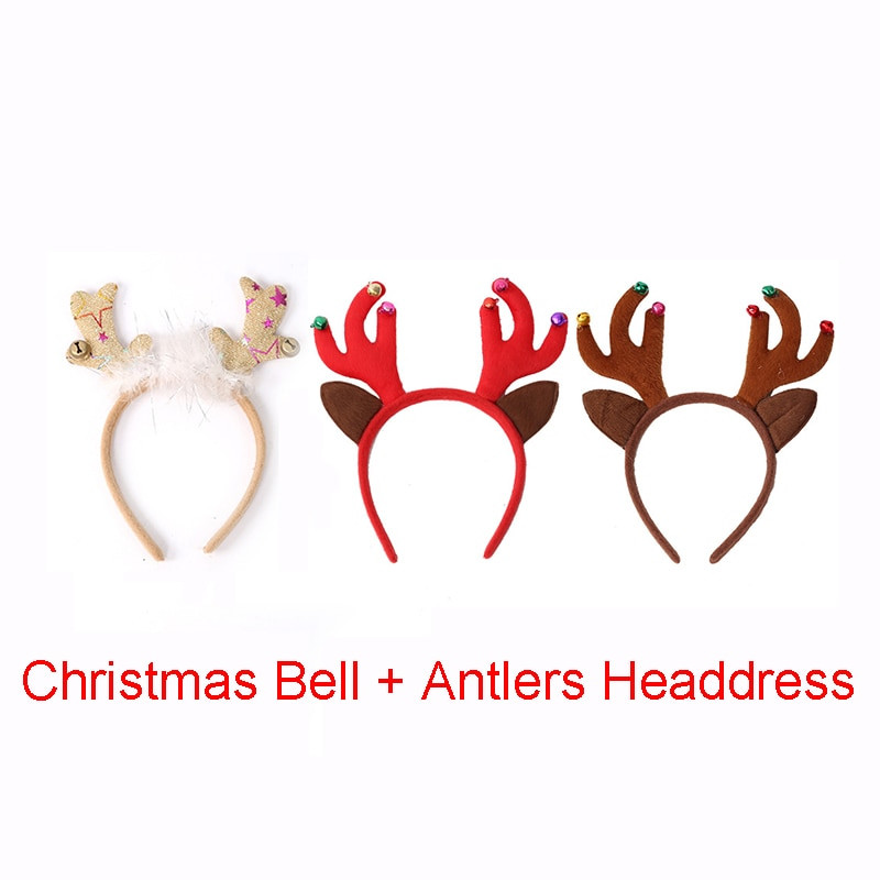 Peopeakate Jõulusarved Peapael Kaunistus jõulukink lastele Peofotograafia rekvisiidid