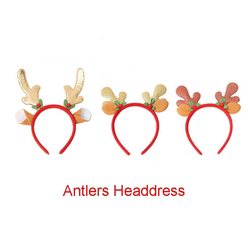 Peopeakate Jõulusarved Peapael Kaunistus jõulukink lastele Peofotograafia rekvisiidid