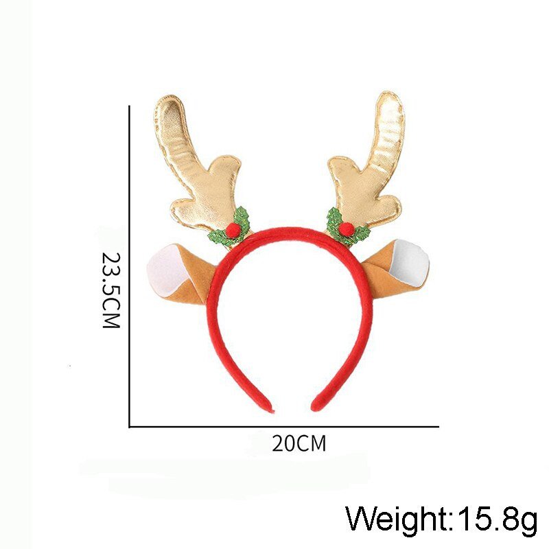 Peopeakate Jõulusarved Peapael Kaunistus jõulukink lastele Peofotograafia rekvisiidid