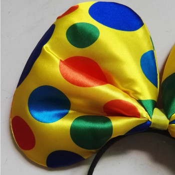 Dots Hairband Clown Circus Πουά Φιόγκος Κορίτσια Αγόρια Πάρτι γενεθλίων Παιδική Παιδική Στολή Minnie Mickey Χριστουγεννιάτικες χειροτεχνίες