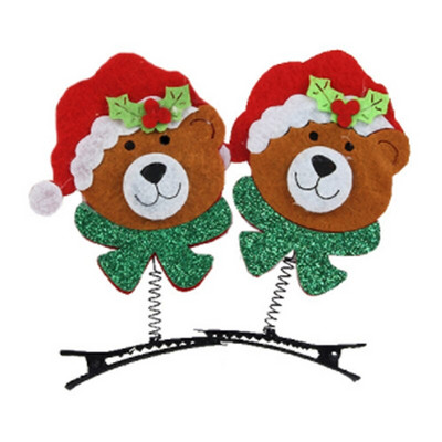 Νέα χριστουγεννιάτικη χριστουγεννιάτικη φουρκέτα για κορίτσι κεφαλή Kawaii κορίτσι για την ημέρα του Αγίου Βαλεντίνου Χριστουγεννιάτικη φουρκέτα Χριστουγεννιάτικα δώρα Ξωτικά αυτιά