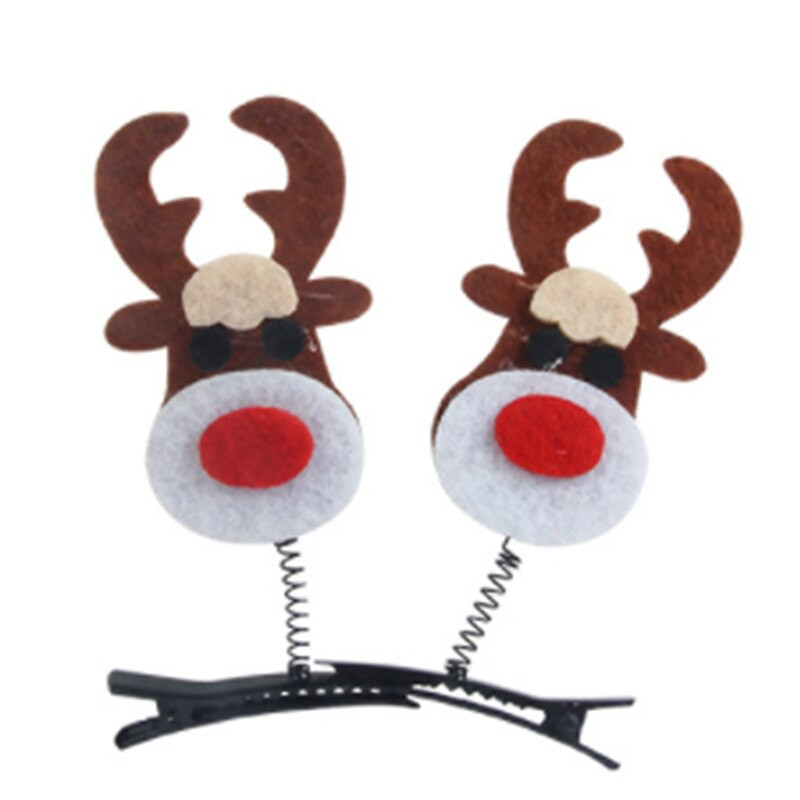 Νέα χριστουγεννιάτικη χριστουγεννιάτικη φουρκέτα για κορίτσι κεφαλή Kawaii κορίτσι για την ημέρα του Αγίου Βαλεντίνου Χριστουγεννιάτικη φουρκέτα Χριστουγεννιάτικα δώρα Ξωτικά αυτιά