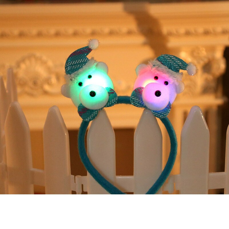 Δημιουργικές χριστουγεννιάτικες κορδέλες κεφαλής Santa Tree Elk Antlers Headband Παιδικά στολίδια κεφαλής για ενήλικες Χριστουγεννιάτικο ντεκόρ για πάρτι Cosplay