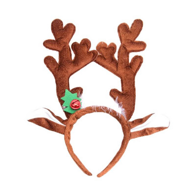 Božićna traka za glavu od sobova Obruč za kosu Ukras za glavu od roga sobova za kostim djevojke Božićni ukrasi Navidad 2023