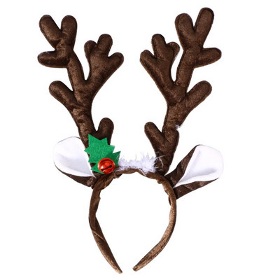 Božićna traka za glavu od sobova Obruč za kosu Ukras za glavu od roga sobova za kostim djevojke Božićni ukrasi Navidad 2023