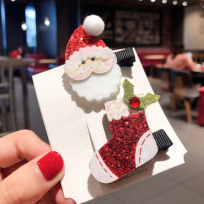 Božićna kopča za kosu od rogova Ukosnice za jelenje uho Festivalska božićna traka za glavu Kuglice za češere Lopta za odraslo dijete Pokrivalo za glavu Party Cosplay Rekvizit Poklon