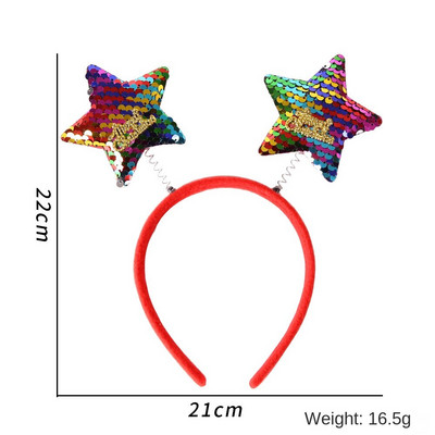 Ramă pentru ochelari de Crăciun și bentițe Accesorii de decorare pentru petreceri de Crăciun Favoruri de sărbători și cabină foto