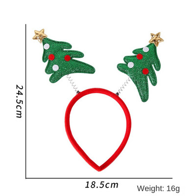 Ramă pentru ochelari de Crăciun și bentițe Accesorii de decorare pentru petreceri de Crăciun Favoruri de sărbători și cabină foto