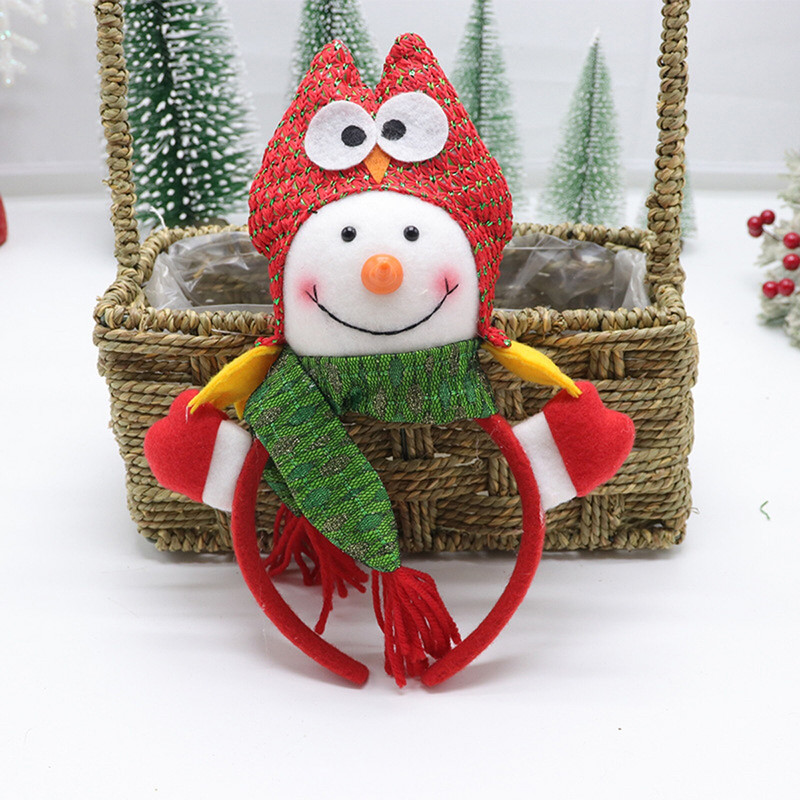 Armas jõulupeapael Lumememm Vanamees Kaunistused Kingitused Juukseklambrid Sarvpeapaelad Uusaastakaunistus Jõuluvana peapael