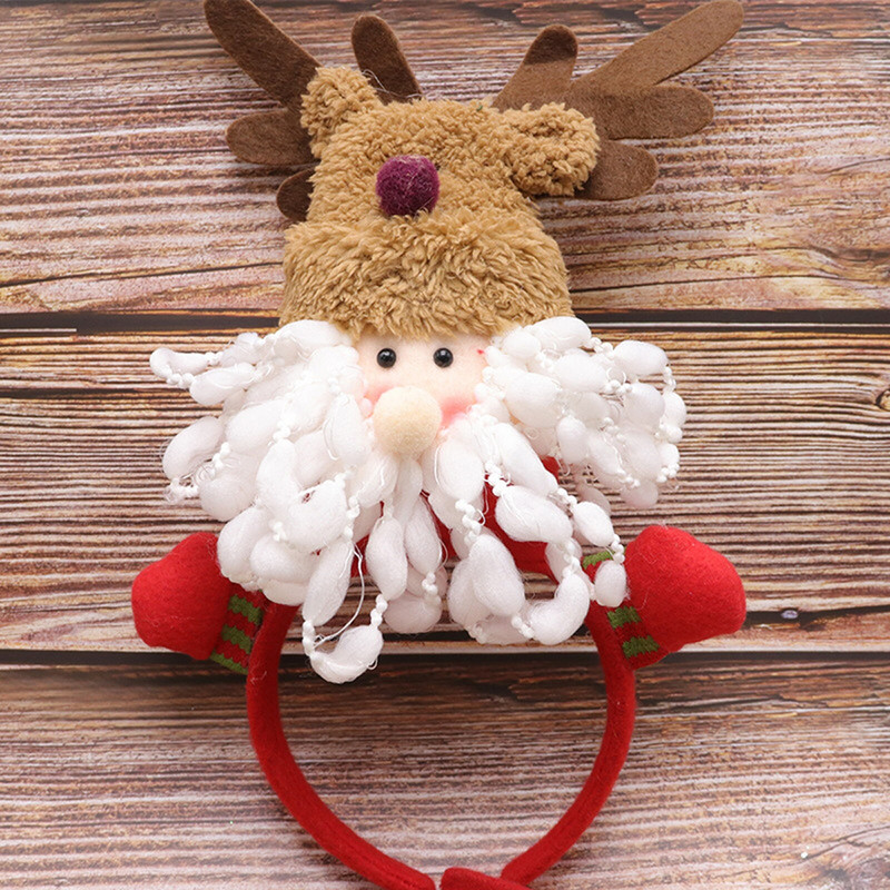 Armas jõulupeapael Lumememm Vanamees Kaunistused Kingitused Juukseklambrid Sarvpeapaelad Uusaastakaunistus Jõuluvana peapael