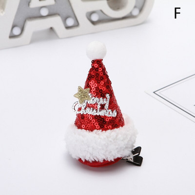 Nove božićne kopče za kosu od rogova Ukosnice za jelenje uho Trake za glavu za božićne zabave Festivalske šišarke Lopta za kosu Dodaci za kosu