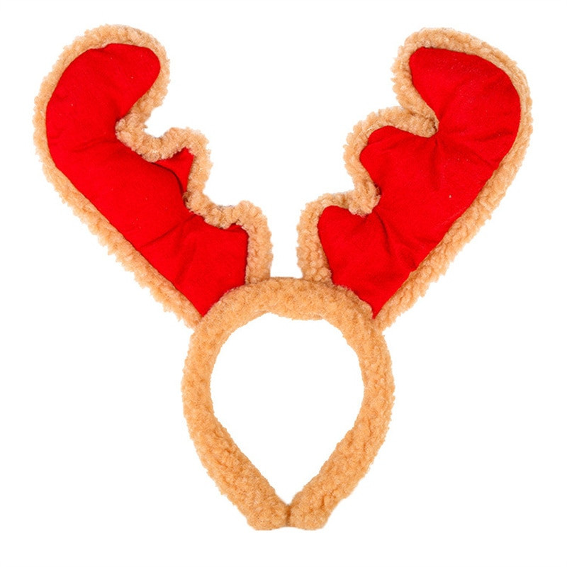 Božićna traka za glavu Djed Božićnjak Jeleni Rogovi Obruč za kosu Djeca Odrasli Pokrivala za glavu Sobovi Ukrasi Božićni ukrasi Oprema za zabavu Cosplay