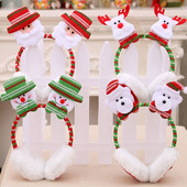 Božićna traka za glavu Jelen Trake za kosu u obliku sobova za Božićni kostim za blagdansku zabavu Pribor za cosplay Navidad 2022 Novedades