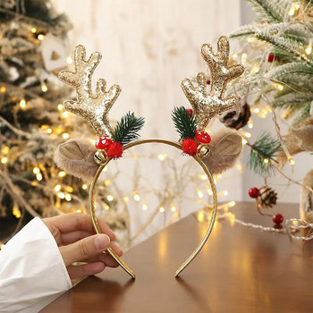 Γλυκό χριστουγεννιάτικο λουράκι μαλλιών με λεπτή εμφάνιση και εξαιρετική υφή για πάρτι Cosplay στολή