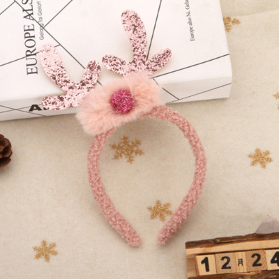 Obruč za kosu Nova godina Jelenji rogovi Trake za glavu Rekvizit Božićni kostim Party Sretan Božić Dekoracije doma