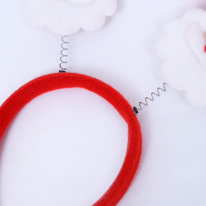 Obruč za kosu Nova godina Jelenji rogovi Trake za glavu Rekvizit Božićni kostim Party Sretan Božić Dekoracije doma