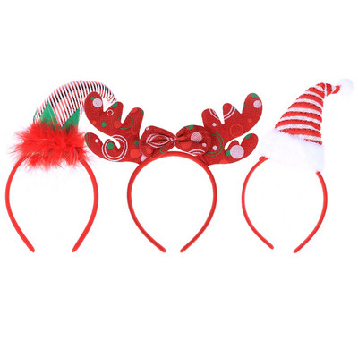 3PCS Rogovi Mraz Djed sob Božićni dodaci za kosu Trake za kosu za Božićni kostim