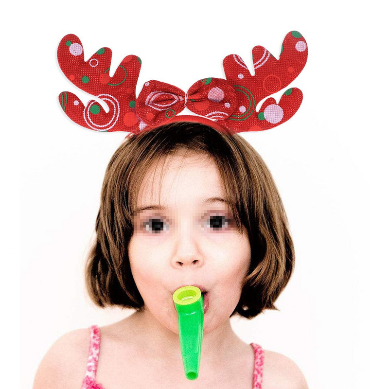 3PCS Rogovi Mraz Djed sob Božićni dodaci za kosu Trake za kosu za Božićni kostim