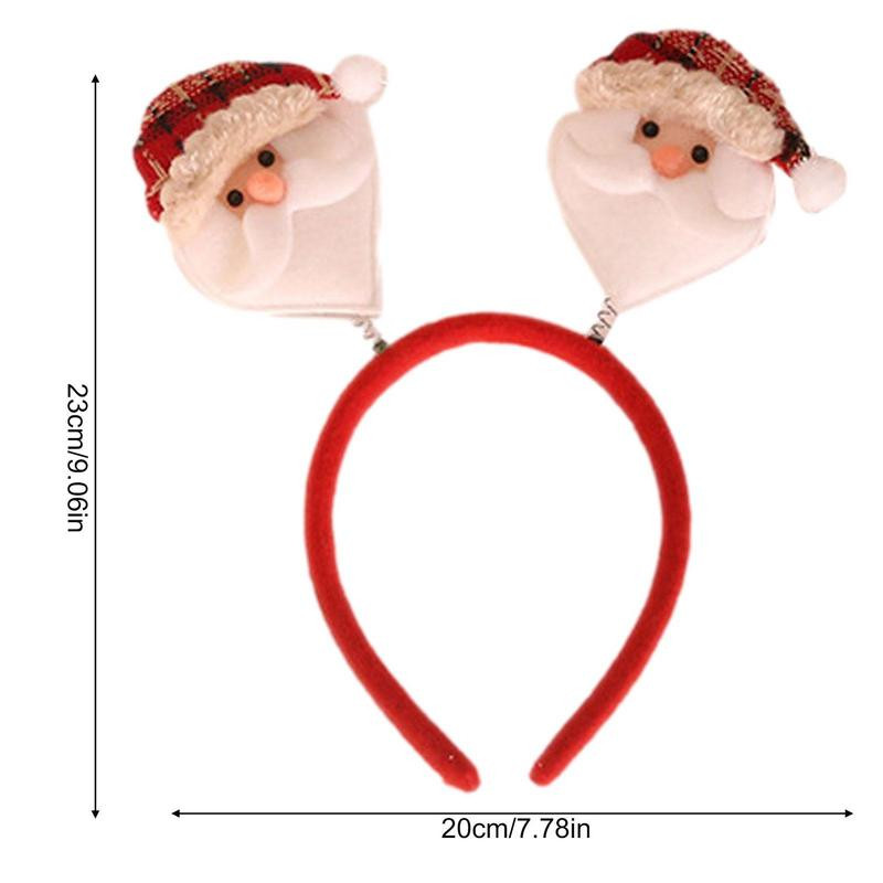 Božićne trake za glavu Djed Božićnjak Traka za glavu Snjegovići Traka za glavu Božićna pokrivala za glavu Snjegovići Božićna traka za glavu Djeda Mraza Razni stilovi
