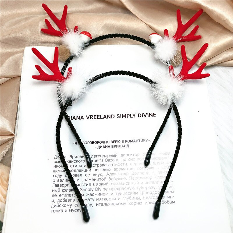 Uus Jõulusarved Lumehelbekaunistus Peakate Tüdrukutele Juuksed Aksessuaarid Kingitus Jõulupidu