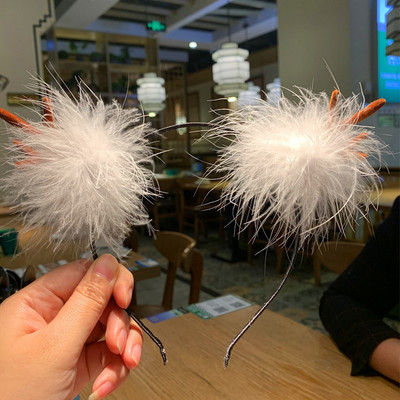 1 tk Peopeapael Põdra kassi kõrva juuksed Aksessuaarid Hirvesarve jõulufoto Rekvisiidid Lapsed Täiskasvanud Uusaasta sisustus