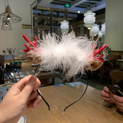 1 tk Peopeapael Põdra kassi kõrva juuksed Aksessuaarid Hirvesarve jõulufoto Rekvisiidid Lapsed Täiskasvanud Uusaasta sisustus