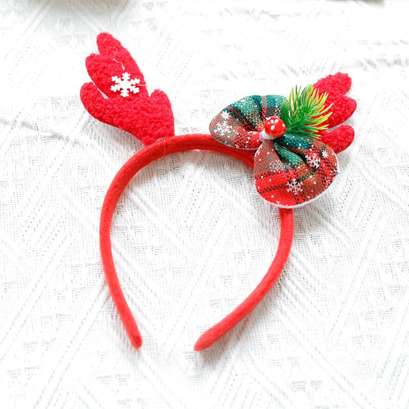 Obruč za kosu s božićnom temom Šarena traka za kosu frizure princeze Lijepi dodaci za kosu za žene Djevojke MUMR999