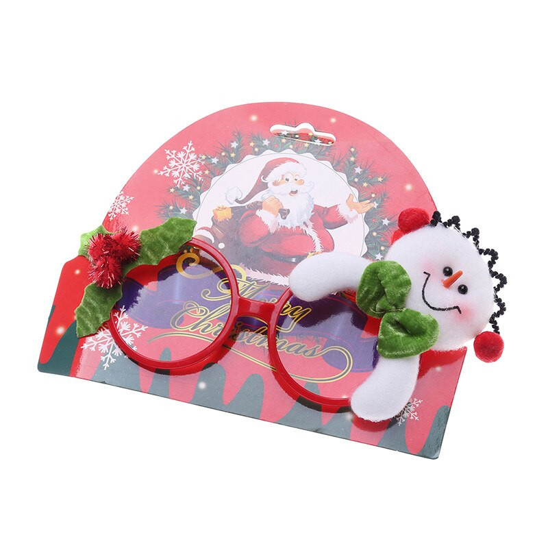 Drăguț Copii Crăciun Decorativ Ochelari Rama Copii Crăciun Party Dress Up Fotografie Recuzită Rechizite