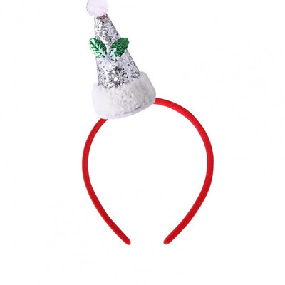 Rafinat drăguț mic de primăvară anti-alunecare bentiță de Crăciun bentiță elastică de Crăciun margine netedă pentru petrecere cosplay