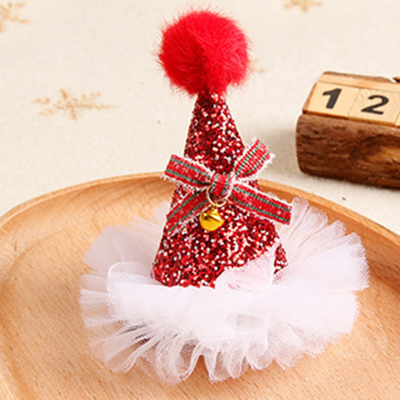 Božićna svjetlucava svjetlucava ukosnica Izdržljiv netoksičan materijal Dugotrajna boja Slatki dodatak za kosu za mlade djevojke