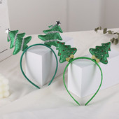 Jõulupuu peapael Cosplay Juukseaksessuaarid Tüdrukutele Lapsed Täiskasvanute Topelttukk Soeng Juuksenõel Päkapiku jõulukaunistused