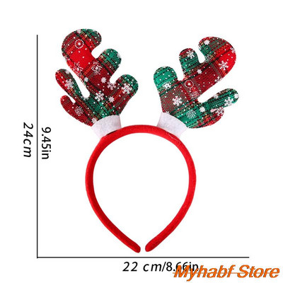 Drăguță bentiță de Crăciun Om de zăpadă Cerc de păr pentru copii adulți Crăciun pentru păr Banda de păr Crăciun fericit Accesorii de păr Cadou de petrecere