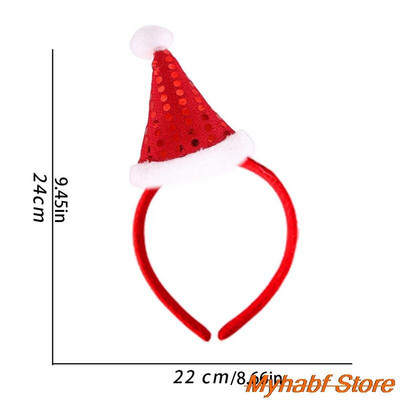 Drăguță bentiță de Crăciun Om de zăpadă Cerc de păr pentru copii adulți Crăciun pentru păr Banda de păr Crăciun fericit Accesorii de păr Cadou de petrecere