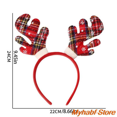 Drăguță bentiță de Crăciun Om de zăpadă Cerc de păr pentru copii adulți Crăciun pentru păr Banda de păr Crăciun fericit Accesorii de păr Cadou de petrecere