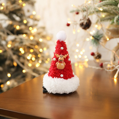 Noi agrafe de păr de Crăciun, pălărie, ac de păr pentru fete, cadou de festival, drăguț, ureche de cerb, conuri de pin, agrafe, accesorii pentru păr pentru adulți.