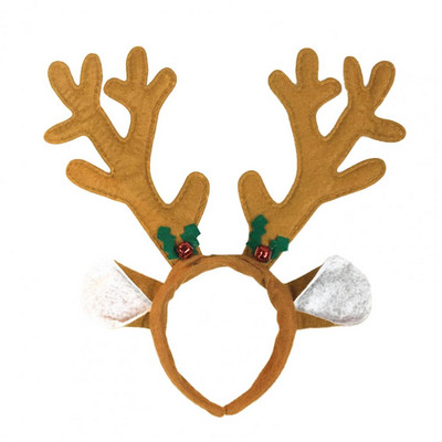 Jõulupeapael Peen töötlusega jõulupeapael Jõululine põhjapõdra sarvede peapael