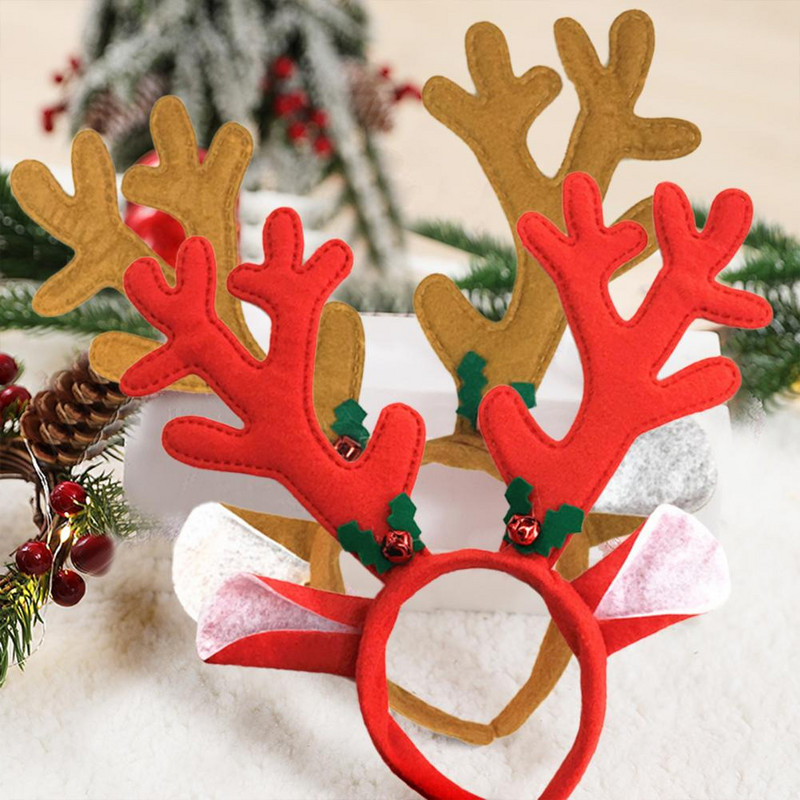 Jõulupeapael Peen töötlusega jõulupeapael Jõululine põhjapõdra sarvede peapael