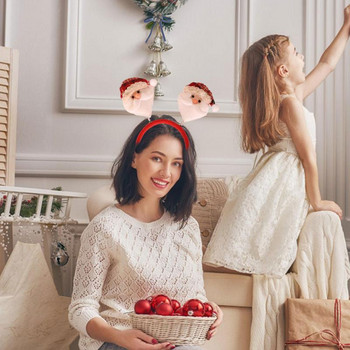 Santa Headbands Χριστουγεννιάτικα Μαλλιά Κρίκοι Χιονάνθρωπος Λεπτά, κομψά, φανταχτερά και κομψά, εξατομικευμένα χριστουγεννιάτικα μαλλιά