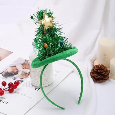 2tk Müts Jõulupeapael Triibuline Peapaelad Laste Juuksed Mütsid Peakatted Jõuluvana Kõrvad Peakate Juuksepael Tophat Aksessuaaridpeakate