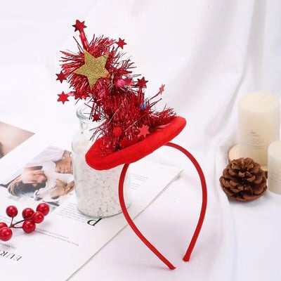 2tk Müts Jõulupeapael Triibuline Peapaelad Laste Juuksed Mütsid Peakatted Jõuluvana Kõrvad Peakate Juuksepael Tophat Aksessuaaridpeakate