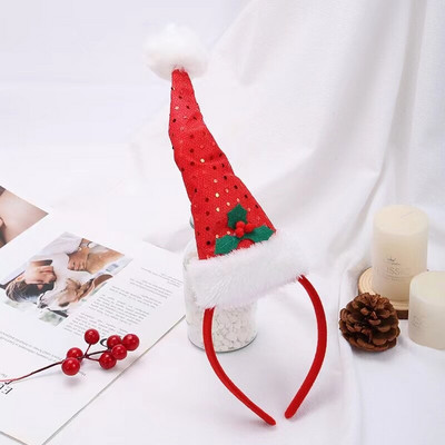 2tk Müts Jõulupeapael Triibuline Peapaelad Laste Juuksed Mütsid Peakatted Jõuluvana Kõrvad Peakate Juuksepael Tophat Aksessuaaridpeakate