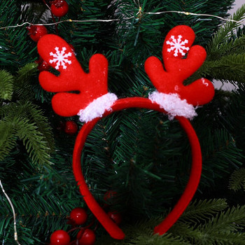 Νέο χριστουγεννιάτικο πάρτι Εορταστική εκδήλωση στηρίγματα Άνοιξη κεφαλόδεσμο Κόκκινο παιδικό κάλυμμα κεφαλής Χριστουγεννιάτικο δώρο Χριστουγεννιάτικο Στολίδι Αϊ-Βασίλη
