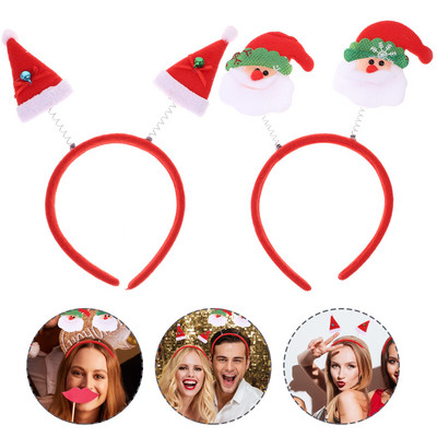 Crăciun, ren, bentițe pentru păr, coafură, bentiță pentru păr, pentru petrecere cu sclipici, bentițe pentru cap, elan, corn, cerb, animale, fulgi de zăpadă