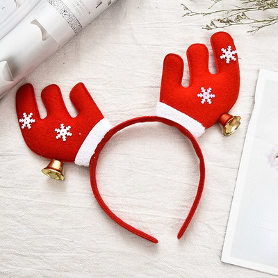 Merry Christmas Antlers Bandita Kawaii Craciun Cap Catarama Decor Mos Craciun Om de zapada Cap Port Accesorii de par pentru fete