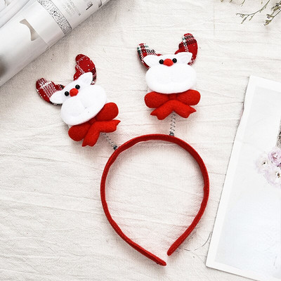 Merry Christmas Antlers Bandita Kawaii Craciun Cap Catarama Decor Mos Craciun Om de zapada Cap Port Accesorii de par pentru fete
