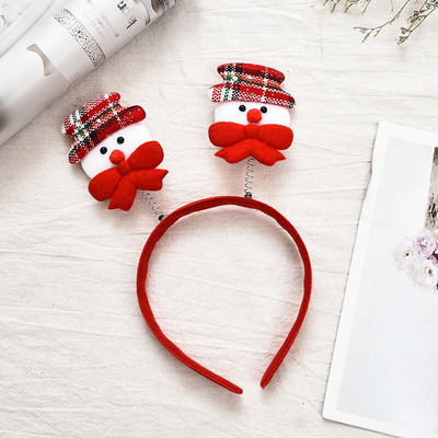 Merry Christmas Antlers Bandita Kawaii Craciun Cap Catarama Decor Mos Craciun Om de zapada Cap Port Accesorii de par pentru fete