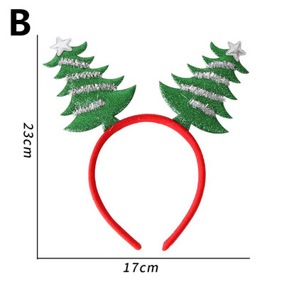 Χριστουγεννιάτικες κορδέλες 2023 Πρωτοχρονιά Δώρα για παιδιά Santa Elk Χιονάνθρωπος Αξεσουάρ μαλλιών Χριστουγεννιάτικη διακόσμηση Noel Natal Navidad 2022