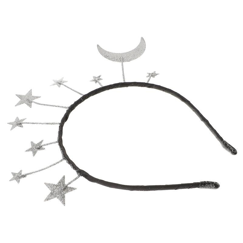 Birthday Party Star Headband Glitter Birthday Party Stars Moon Headband Glitter Fashion Hairbabd for Cosplay Costume αξεσουάρ