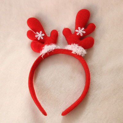 Božićni ukrasi Djeda Mraza, traka za glavu, kopča za glavu, slatki snjegović, medvjed, oblik losa za djecu, božićni poklon za zabavu MR0037